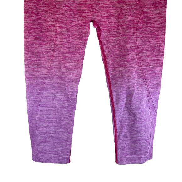 Amazing Sports Women's Ombre Workout Legging Pink Size Small Medium Activewear - Picture 4 of 8
